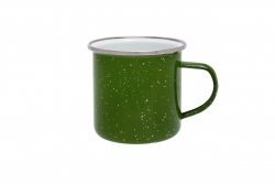Origin Outdoors Emaille Tasse - 360 ml grn