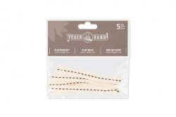 Flachdocht 12,5 mm x 12 cm (5 Stk)