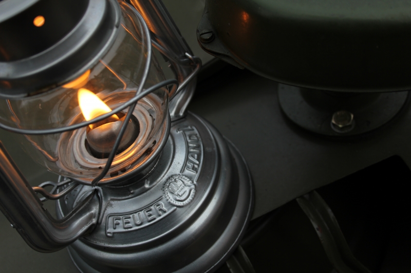 Sturmlaterne Feuerhand 276 verzinkt