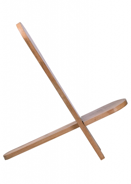 Steckstuhl aus massivem Hartholz