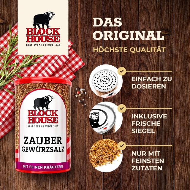 Zaubergewrz Salz Dose 280g