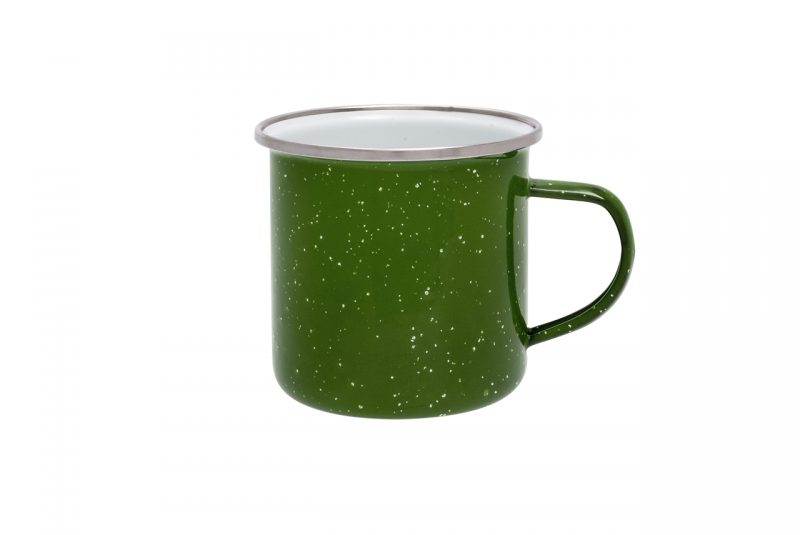 Origin Outdoors Emaille Tasse - 360 ml grn