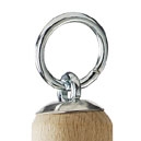 turk Kohlenschaufel, verzinkt, 1,00 mm, Holzheft mit Kappe und Ring