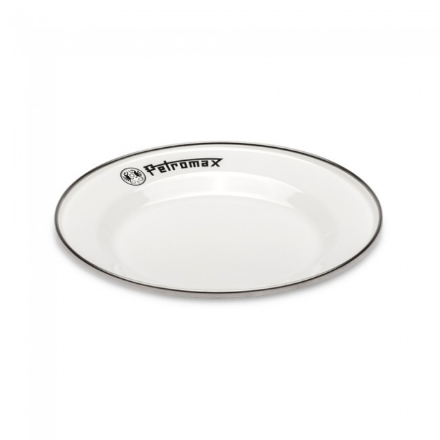 Petromax Emaille Teller wei, 2 Stck im Set (18 cm)
