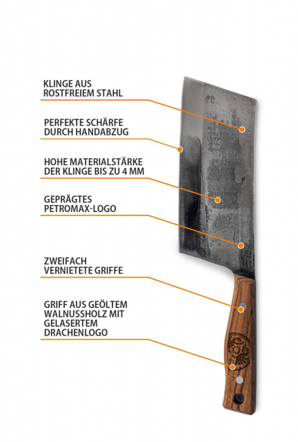 Petromax Hackmesser 17 cm