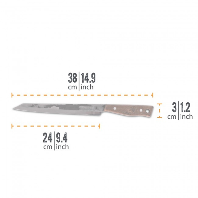 Petromax Tranchiermesser 24 cm