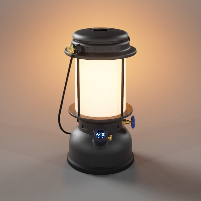 Petromax LM500 LED Laterne - Schwarz