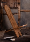 Steckstuhl aus massivem Hartholz