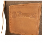 B�ffelleder-Sch�rze mit Nackenschlaufe