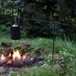 Lagerfeuerstnder aus Carbonstahl