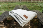 Petromax Wolldecke 150 x 200 cm (Rauchwei/Dunkelgrau)