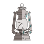 Sturmlaterne Feuerhand 276 Soft Beige