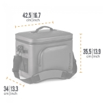 Petromax Khltasche 22 Liter Farbe dunkelgrau