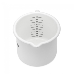 Petromax Emaille Milchtopf wei (1 Liter)