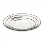 Petromax Emaille Teller wei, 2 Stck im Set (18 cm)